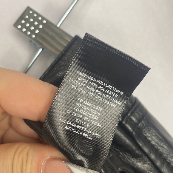 Wilfred The Melina™ Cropped Pant Vegan Leather Cropped Pants Black Size 4 - Picture 11 of 16